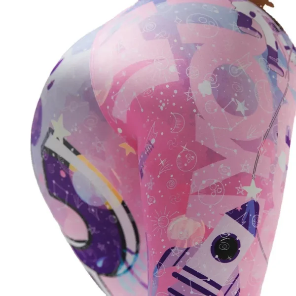 Women Fashion Pink Unicorn Printed Long-Sleeved Top Hip High Waist Yoga Leggings Two-Piece Set - Image 4