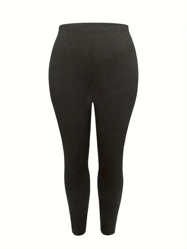 Women Fashion Plus Size Skinny Hip Leggings - Image 3