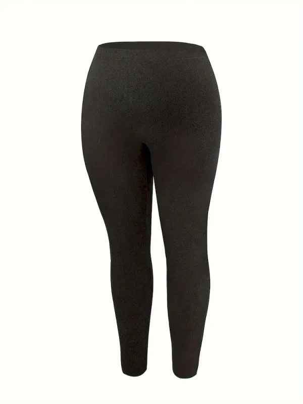 Women Fashion Plus Size Skinny Hip Leggings - Image 5